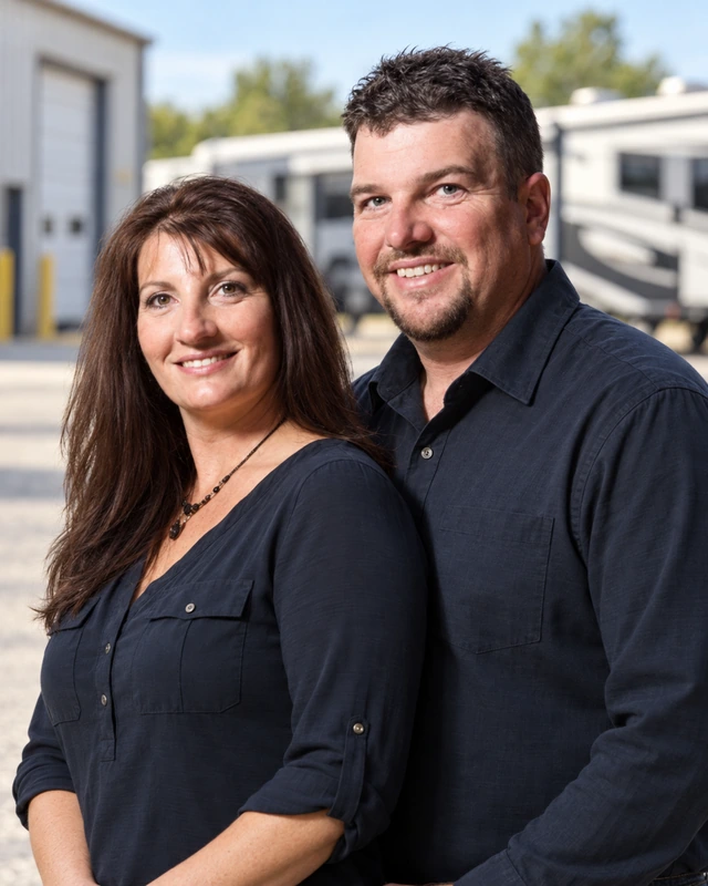 Tim and Diane Holston, co-owners of Allegiance RV