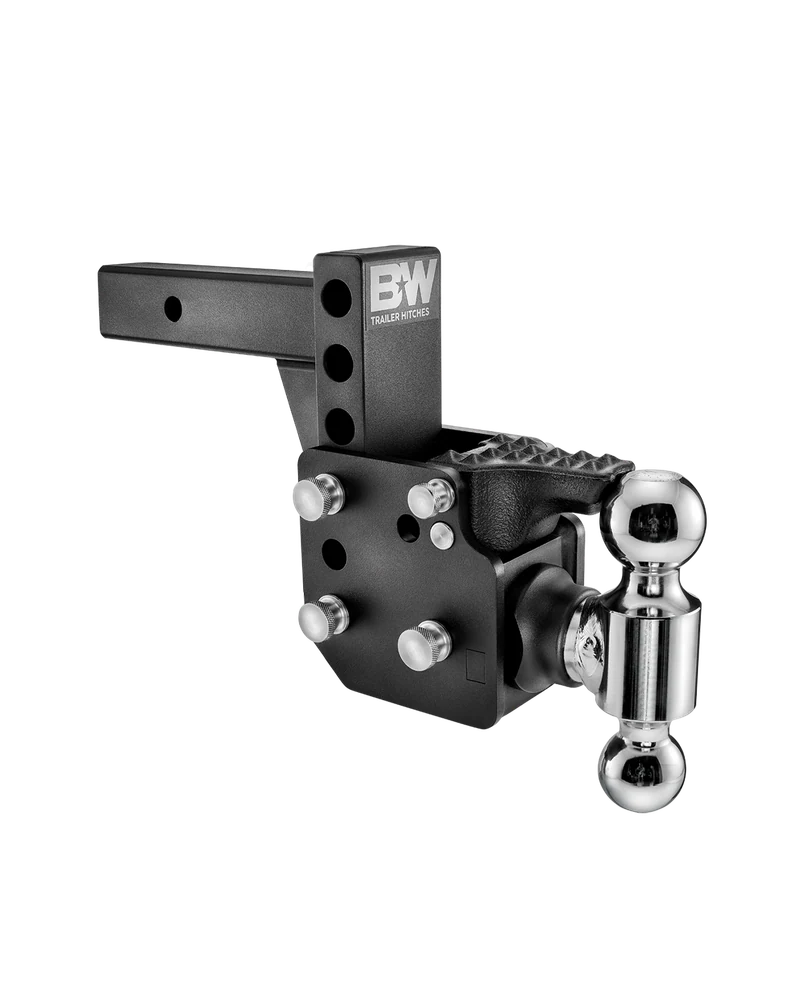 B&W Tow & Stow dual-ball pintle hitch