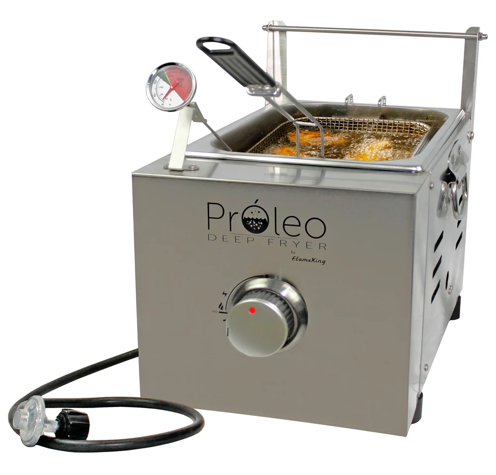 Flame King Proleo portable deep fryer